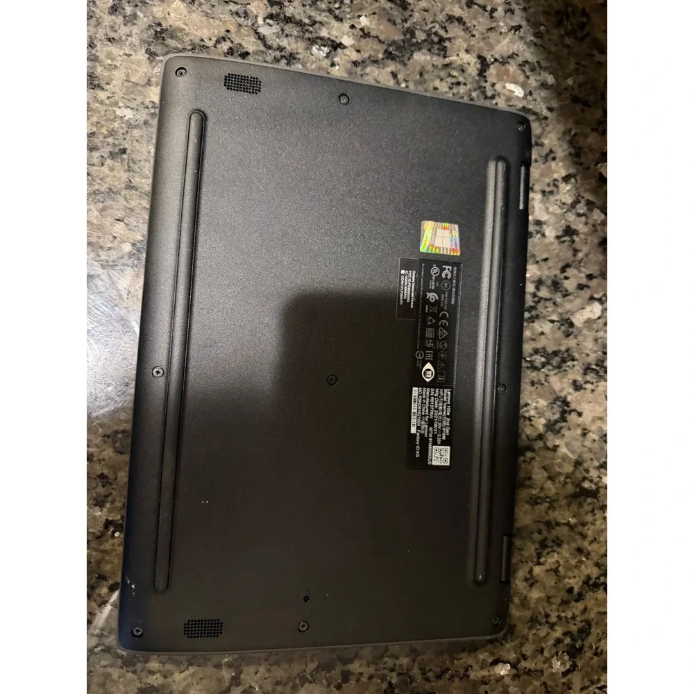 Lenovo 100e 2nd Gen 81M8 Intel Laptop Black For Parts Repair Only No Cord